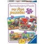 Primul meu puzzle utilaje agricole 2/4/6/8 piese